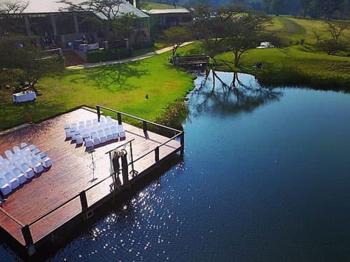 Wingrove Valley farm-style wedding venue set in a green KZN valley